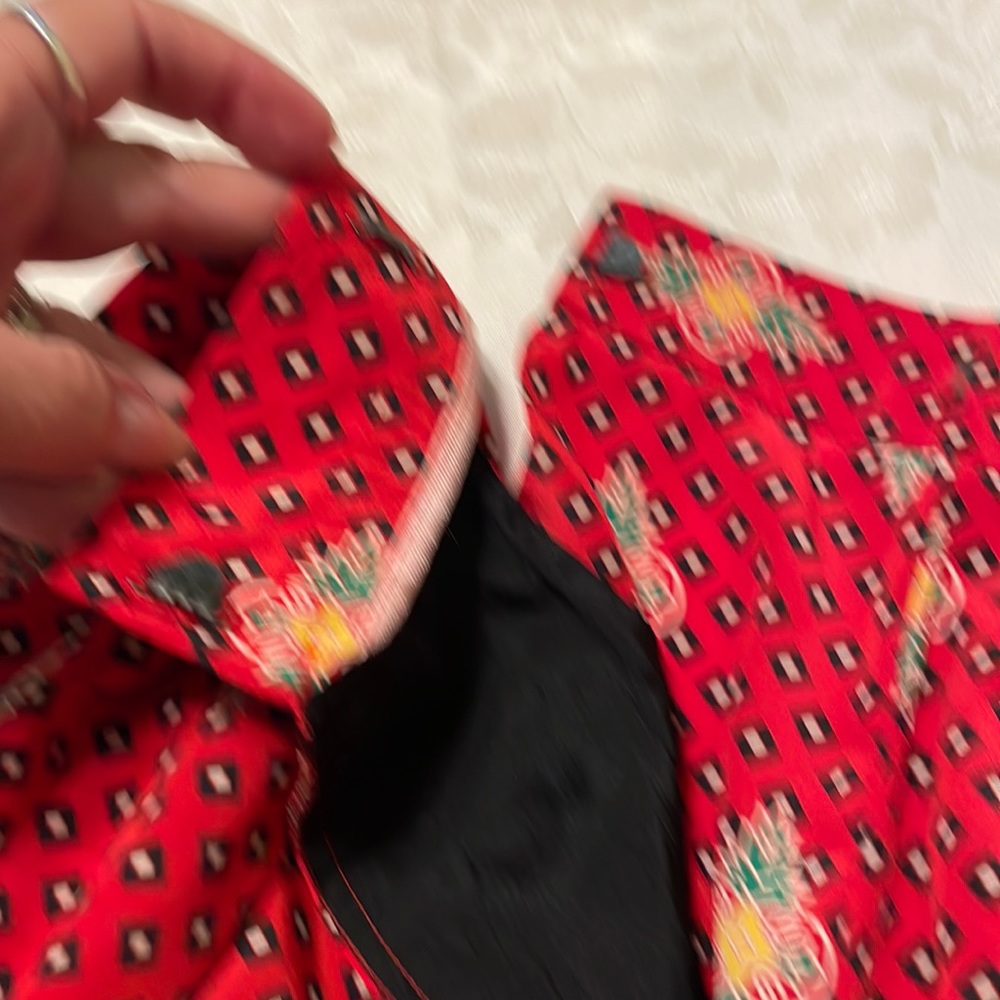 Evan Picone vintage Beautiful festive 3 piece skirt set. (Mlb) - Picture 14 of 16